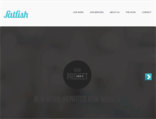 Tablet Screenshot of fatfish.com.au